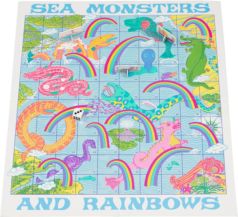 Sea Monsters & Rainbows: A Chutes & Ladders Game...