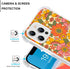 Retro Groovy Flowers Case Compatible with iPhone 13 Pro Max, 70s Hippie Floral Case for iPhone 13 Pro Max, Unique TPU Protective Phone Case...