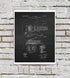 Gnosis Picture Archive Guitar Wall Decor Posters Set of 4 Unframed Art Prints...