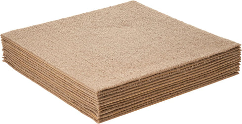 Nexus Self Adhesive 12-Inch Carpet Floor Tiles, 12 Tiles - 12" x 12", Tan - Peel & Stick, DIY Flooring for Kitchen, Dining Room, Bedrooms & Bathro...
