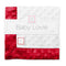 SwaddleDesigns Baby Lovie, Small Security Blanket, Plush Dots with Satin Trim, Red, 14 x 14 inches (36 x 36 cm)...