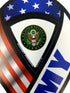 United States Army 2 in 1 Ribbon Magnet, Made in USA...