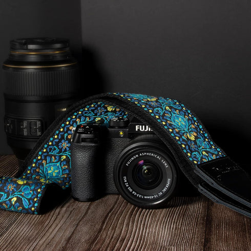 Camera Strap, Jacquard Weave 2" Shoulder Neck Straps for All DSLR Cameras Men Women Photographers...