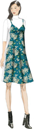 Vogue Patterns - V9278A50 Misses' Slip-Style Dress with Back Zipper, 6-8-10-12-14, Red...