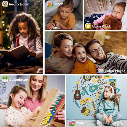 Kids Smart Watch Boys 5-7 8-10, Kids Watch with 26 Games, Kids Pedometer Watch with Learning Card Audio Book Camera Player Calculator Alarm Calend...