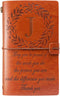 Thank You Gifts Monogrammed Initial Leather Journal Make a Difference Notebook Inspirational Gifts Appreciation Gifts Employee Boss Pastor Volunte...