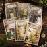 WENSIDUO 180Pcs Vintage Forest Scrapbook Paper, Vintage Scrapbooking Supplies DIY Paper Stickers Craft Kits Collage Materials for Junk Journal, No...