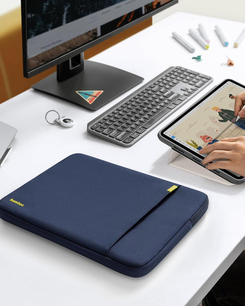 tomtoc 360 Protective Tablet Sleeve for iPad Pro 13-inch (M4), iPad Air 13-inch (M2) 2024, iPad Pro 12.9-in (6th/5th/4th/3rd Generation) with Magi...