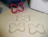 MINNIE MOUSE AND HER BOW CARTOON CHARACTER SET OF 2 SPECIAL OCCASION COOKIE CUTTERS 3D PRINTED MADE IN USA PR1539...
