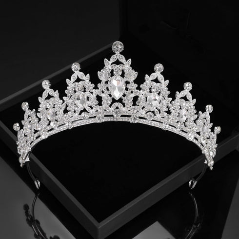 Crystal Tiaras and Crowns for Women Princess Girls,Jeweled Wedding Tiara for Bride,Birthday, Cosplay...