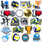 20Pcs Volleyball Shoe Charms for Clog Different Matching Sandals Wristbands Bracelets, Sports Ball Shoe Charms Decorations (Volleyball)...