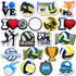 20Pcs Volleyball Shoe Charms for Clog Different Matching Sandals Wristbands Bracelets, Sports Ball Shoe Charms Decorations (Volleyball)...