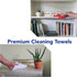 Reusable Cleaning Cloths, Red,blue,white, CT22DEFU1101-1...