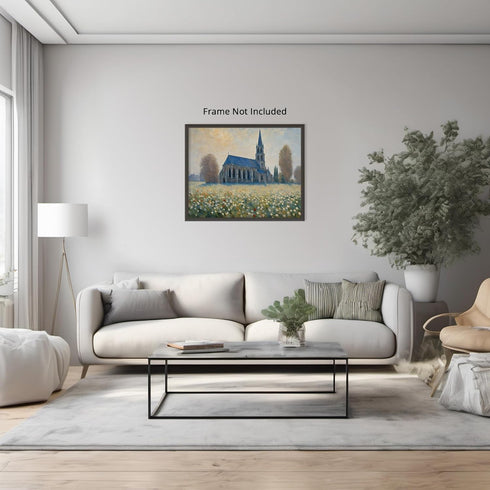 Posterizer 1 pcs- quaint old village-building in the nature 2-Landscape & Nature Art-Floral Botanical Art- Decor for Home & Office- unframed wall ...