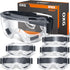 6 Pack Safety Goggles ANSI Z87.1 Glasses, Anti-Fog Protective Safety Glasses Lab Goggles Men Women Eye Protection Goggles...