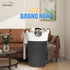 100L Laundry Basket, Collapsible Laundry Hamper with Padded Handles, Waterproof Laundry Bag, Tall Clothes Hamper Stand Up Well, Foldable Laundry B...