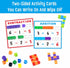 SpriteGru Math Linking Cubes, Math Cubes Manipulatives with Activity Cards Linking Cube Math Counters for Kids Kindergarten Learning Activities...