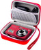 Carrying & Protective Case for Digital Camera, AbergBest 21 Mega Pixels 2.7" LCD Rechargeable HD/Kodak Pixpro/Canon PowerShot ELPH 180/190 / Sony ...
