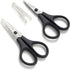 Beaditive Lightweight Sewing and Embroidery Scissors Set (2 PC) | Sewing, Embroidery, Paper Cutting, Crafting | Stainless Steel | Protective Cover...