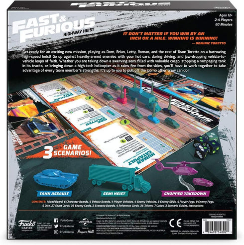 Funko Fast & Furious: Highway Heist Game...