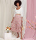 Simplicity Misses' Skirt Sewing Pattern Kit, Code S9472, Sizes 16-18-20-22-24, Multicolor...