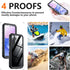 SPIDERCASE for Samsung Galaxy A15 5G Case Waterproof, Full Heavy Duty Protection, Built-in Screen & Camera Protector, Military Shockproof, Dustpro...