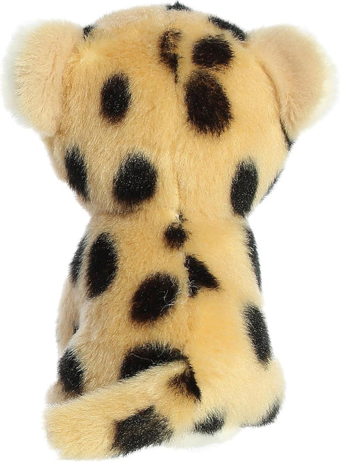 Aurora® Eco-Friendly Eco Nation™ Mini Cheetah Stuffed Animal - Environmental Consciousness - Recycled Materials - Yellow 5 Inches...