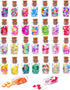 30PCS Cute Miniature Dollhouse Food Jar Glass Bottle 1:12 Pretend Play Doll House Kitchen Decoration 1:6 Lovely Mini Fruit Simulation Scene Candy ...