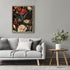 Posterizer 1 pcs-unique surreal coral orange and beige flowers-Floral & Botanical Art-Abstract & Modern Art-Decor for Home & Office- UNFRAMED Wall...