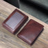 RFID Blocking Front Pocket Minimalist Slim Leather Bifold Wallet Credit Card Case Holder ID Window...