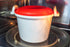 KitchenCraft Rice Cooker - Microwave Steamer, BPA Free Plastic, 1.5 Litre, White/Red...