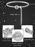 Pangda 2 Pcs Women Stretchy Rhinestone Dress Glitter Belts O Ring Buckle Bling Diamond Belts for Women Shiny Party...