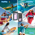 Waterproof Phone Pouch,IPX8 Universal Waterproof Case Underwater Dry Bag Compatible to iPhone 15 13 12 Pro Max SE2 11 Pro XR X 8 7 6s Plus Galaxy ...