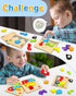 Wooden Vehicle Toddler Puzzles for 1 2 3 Years Old Boys Girls, Baby STEM Educational Toy Gift with 4 Vehicles Montessori Learning Puzzles...