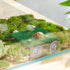Shappy Hermit Crab Climbing Toys Simulation Grass Hermit Crab Ramp Climbing Ladder Inch Hermit Crab Supplies Reptile Climbing Decor for Hermit Cra...