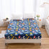 Bedding Fitted Sheet with Deep Pocket for Boys Girls Twin Bed,Dino Printed Thicken Fabric Bed Sheets (Navy Blue(Dinosaur), Twin)...