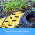 70 Pack Drip Irrigation Universal 1/4" Barbed End Plug Fittings, Barbed Connectors for Drip or Sprinkler System...