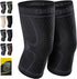 CAMBIVO 2 Pack Knee Brace, Knee Compression Sleeve for Men and Women, Knee Support for Running, Workout, Gym, Hiking, Sports (Slate Blue,Large)...