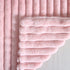 Super Soft Throw Pillow Cover 20x20 Double Side Home Decor Faux Fur Pillowcase Bold Stripe Extra Thick Cushion Cover for Couch 100% Polyester, 50x...