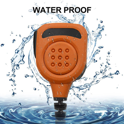 Waterproof Radio Speaker Mic Walkie Talkie Microphone Handheld Shoulder Lapel Mic for Retevis Ailunce HD1 RT29 RT47 RT47V RT48 RT82 RT83 RT87 NR30...