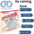 DIAMOND DOTZ ® - Its Raining Love Dotz Box, Partial Drill, Round Dotz, Diamond Painting Kits, Diamond Art Kits for Adults, Gem Art, Diamond Art, K...
