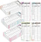 100Pcs Cash Breakdown Teller Stickers 2X4inch Cash Tracker Memo Labels Bank Cash Bill System Accessory Stickers for Cash Budget Planner Envelopes ...