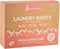 Eco Friendly Laundry Detergent Sheets, Up To 100 Loads, Powerful Stain And Odor Removal, Fresh Scent, Skin Friendly, Easy For Travel, Hand Washing...