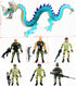 Army Men Knights Dragons Figurines Toy Soldiers Action Figures Playset with Accessories for Kids Boys Girls...