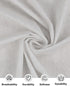 Medium Weight 100% Cotton Muslin Fabric: 59 inch x 2 Yards Bleached Muslin Linen Fabric Material for Sewing Material Apparel Cloth...