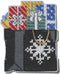 Mill Hill Friday Black Beaded Counted Cross Stitch Ornament Kit 2024 Winter Holiday MH182432, 3" x 3", Multi...