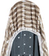 HOMZ 1915078 Premium Standard Width Ironing Board Cover and Pad, Taupe/Brown/White Pattern...