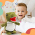 Easfan Talking Dinosaur Toy Repeats What You Say Stuffed Animal Walking Singing Musical Electric Interactive Educational Funny Animated Plush Toy ...