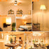 hansang Ceiling Fan Light Bulbs E12 Small Base, 60W Equivalent Light Bulb, 3000K Warm White, LED Candelabra Small Light Bulbs, A15 Round Chandelie...