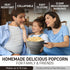 Zulay Microwave Popcorn Popper - BPA-Free Silicone Popcorn Popper Microwave Popcorn Bowl - Collapsible Microwave Popcorn Maker - Family Movie Nigh...